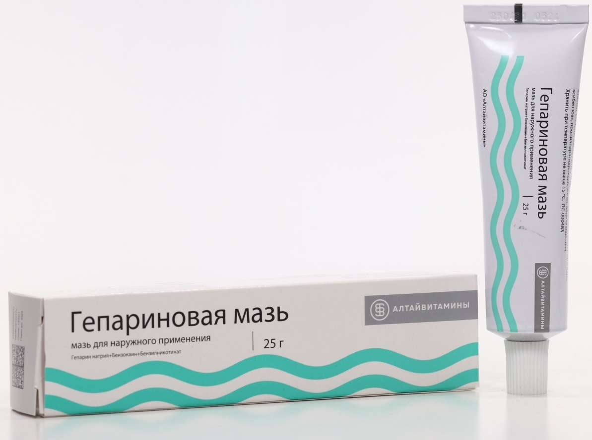 побочные эффекты гепариновая мазь